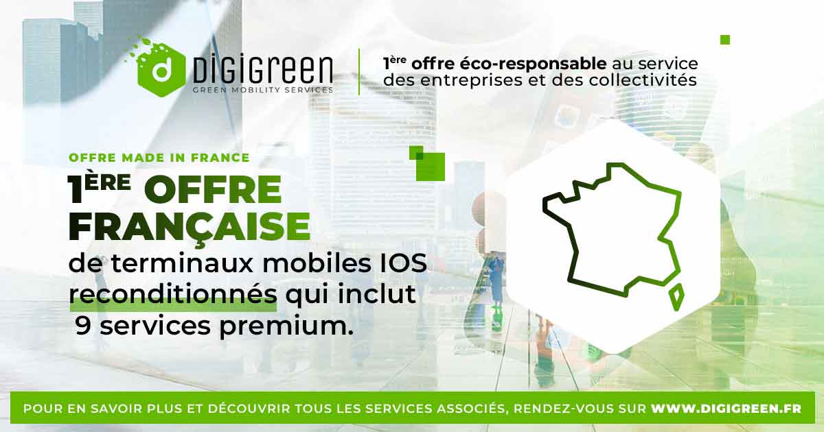Offre made in France de terminaux mobiles reconditionnés