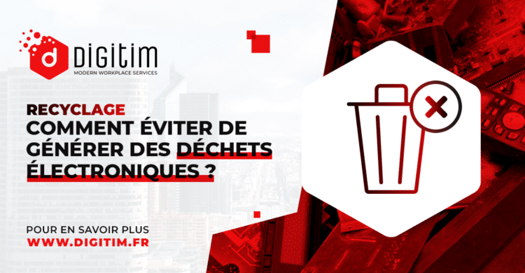 Comment éviter de générer des déchets électroniques