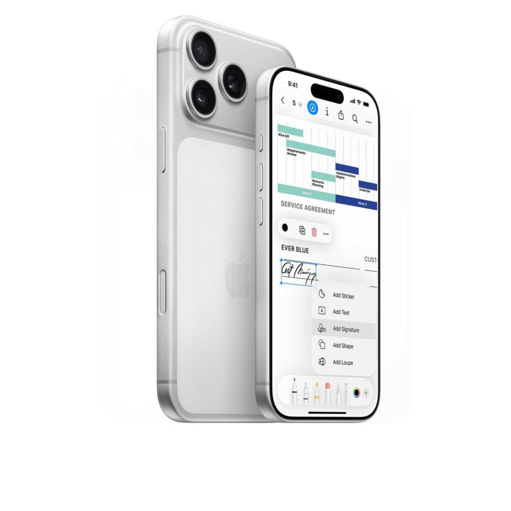iPhone 17 Pro et Pro Max